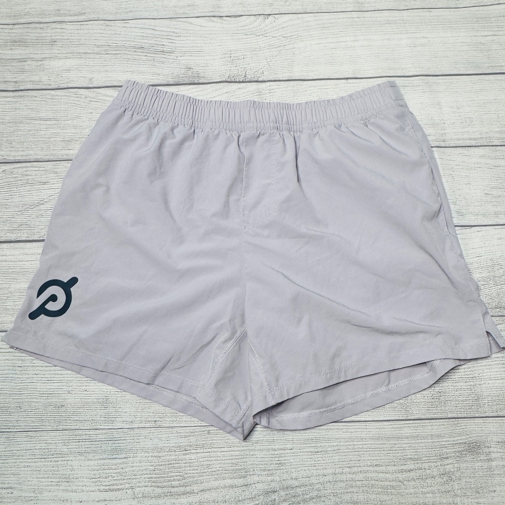 Peloton Men’s Output 5” Lined Turin Short Lavender Purple Size Large